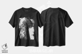تیشرت مشکی طرح دار پارک ملی سکویا ششم، عکاسی سیاه و سفید اثر بثانی یانگ | فروشگاه ایماژ