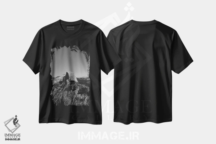 تیشرت مشکی طرح دار آثار بثانی یانگ - immage.ir