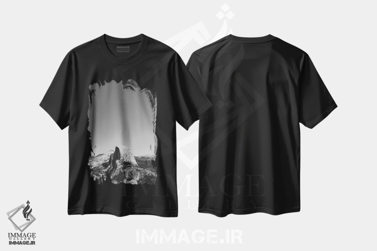 تیشرت مشکی طرح دار آثار بثانی یانگ - immage.ir
