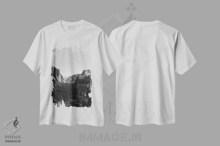 تیشرت سفید طرح دار آثار بثانی یانگ - immage.ir