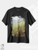تیشرت مشکی طرح دار پارک ملی یوسیمیتی چهارم، مدیوم اثر بثانی یانگ | immage.ir