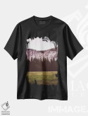 تیشرت مشکی طرح دار دره یوسیمیتی پنجم، مدیوم اثر بثانی یانگ | فروشگاه ایماژ