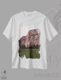 تیشرت سفید طرح دار دره یوسیمیتی، مدیوم اثر بثانی یانگ | فروشگاه ایماژ