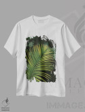 تیشرت سفید طرح دار هاوایی گرمسیری ۲، مدیوم اثر بثانی یانگ | فروشگاه ایماژ