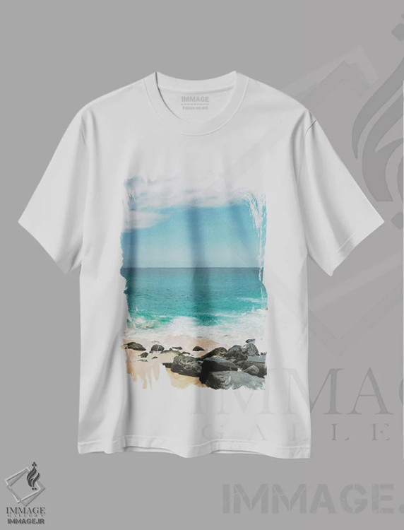 تیشرت سفید طرح دار پدرگال، مکزیک ۲، مدیوم اثر بثانی یانگ | immage.ir