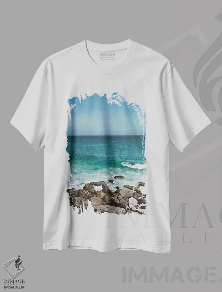 تیشرت سفید طرح دار پدرگال، مکزیک ۳، مدیوم اثر بثانی یانگ | immage.ir