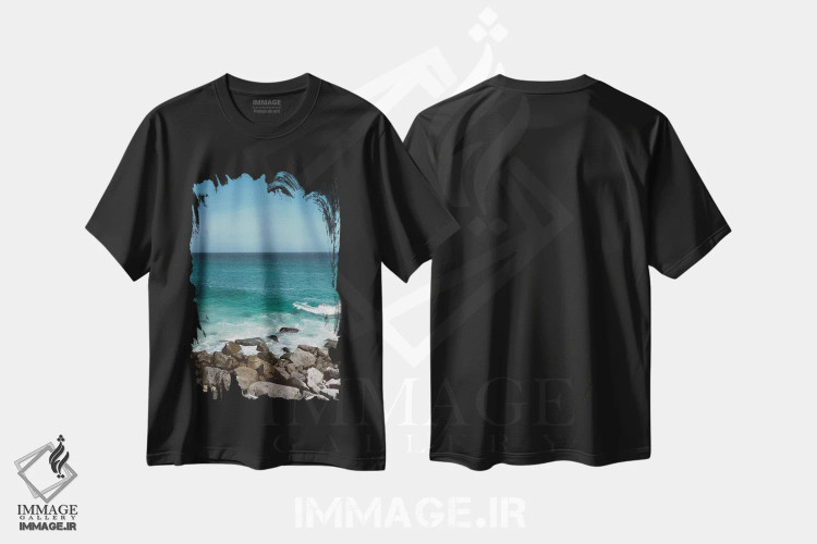 تیشرت مشکی طرح دار پدرگال، مکزیک ۳، مدیوم اثر بثانی یانگ | فروشگاه ایماژ