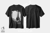 تیشرت مشکی طرح دار چرخ و فلک برج ایفل ۳، مدیوم اثر بثانی یانگ | فروشگاه ایماژ