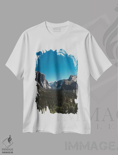 تیشرت سفید طرح دار آثار بثانی یانگ - immage.ir