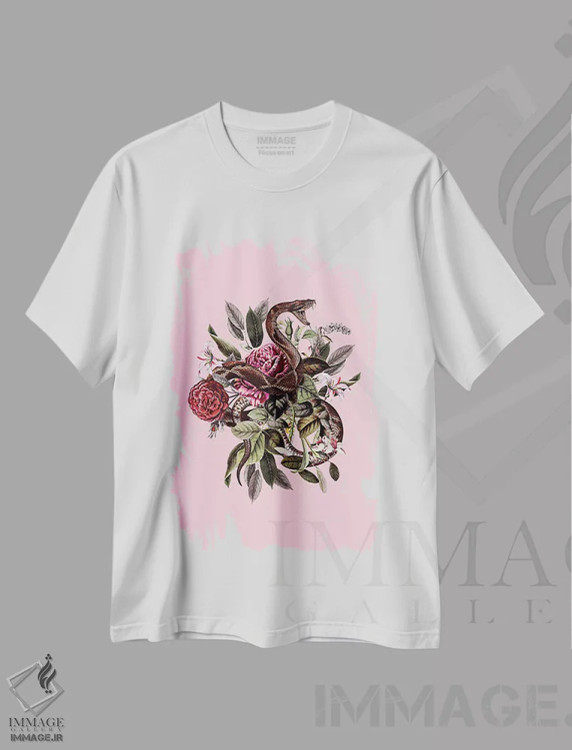 تیشرت سفید طرح دار خطرات جنگل VI-I، دکور معاصر اثر برجو کورکماز یورک | immage.ir