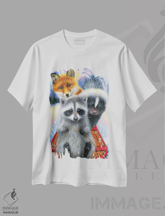 تیشرت سفید طرح دار نگه دار!، مدیوم اثر بریجت واث | immage.ir