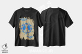 تیشرت مشکی طرح دار تأثیرگذاری، تزئینی اثر بست ورلد اثر سیرا کیلن | فروشگاه ایماژ