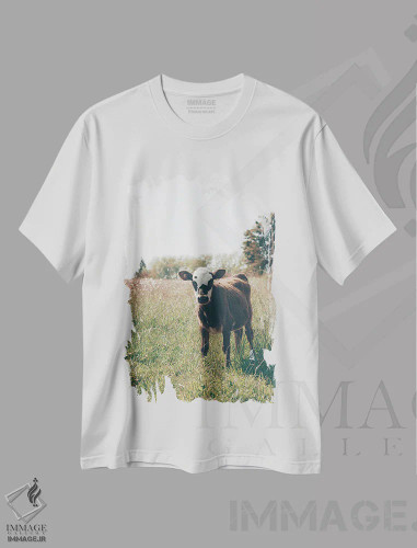 تیشرت سفید طرح دار لیما، مدیوم اثر کریستا برادوی | فروشگاه ایماژ