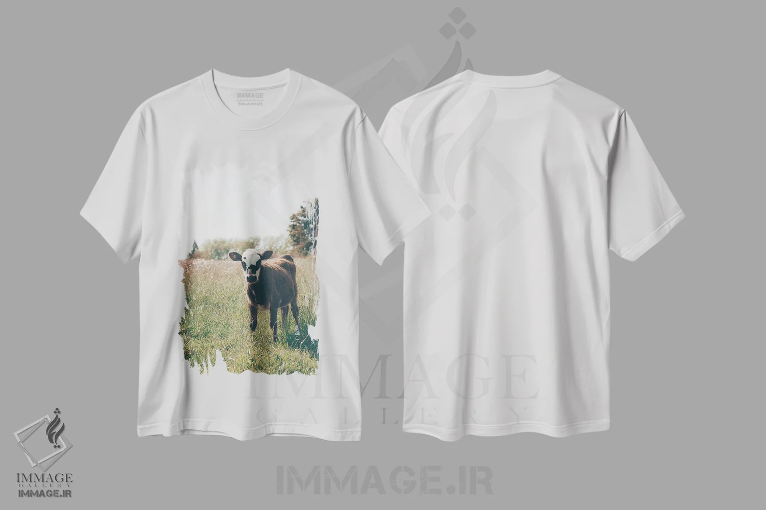 تیشرت سفید طرح دار لیما، مدیوم اثر کریستا برادوی | فروشگاه ایماژ