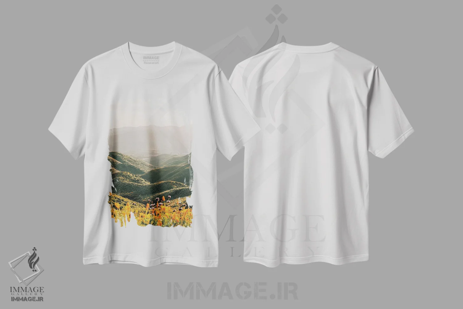 تیشرت سفید طرح دار پالومار، مدیوم اثر کریستا برادوی | immage.ir