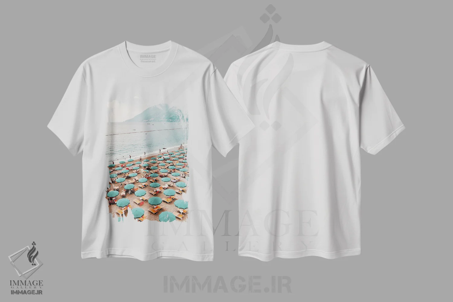 تیشرت سفید طرح دار ژاکمل، مدیوم اثر کریستا برادوی | immage.ir