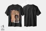 تیشرت مشکی طرح دار نقل قول وایولت کینگ هنری، هنر آمریکایی آفریقایی تبار اثر برینی پرینتیبلز | immage.ir