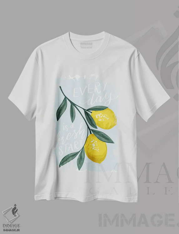 تیشرت سفید طرح دار شروعی نو، دکور روستایی اثر کارولین آلفردز | immage.ir