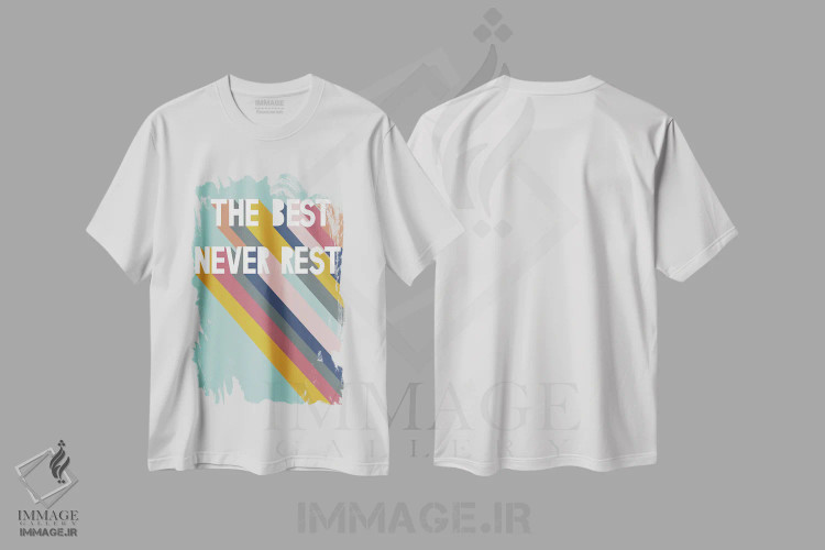 تیشرت سفید طرح دار رویاپردازی روزانه ۲، تزئینی اثر کارولین آلفردز | immage.ir