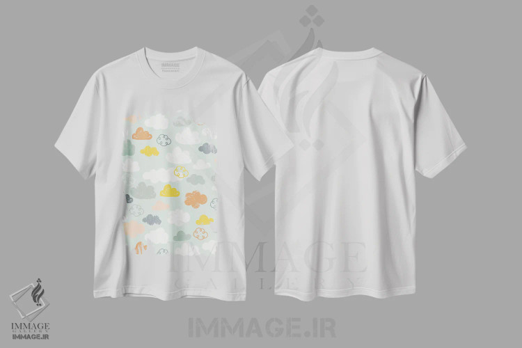 تیشرت سفید طرح دار ماجراجویی نوزاد در انتظار VI، تزئینی اثر کارولین آلفردز | immage.ir