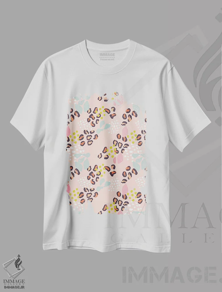 تیشرت سفید طرح دار طبیعت وحشی III، تزئینی اثر کارولین آلفردز | immage.ir
