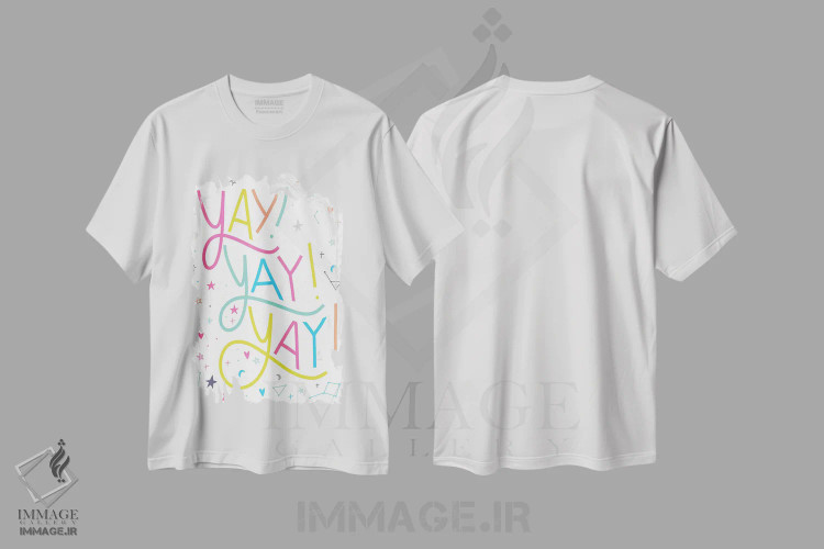 تیشرت سفید طرح دار جادو بساز III، تزئینی اثر کارولین آلفردز | فروشگاه ایماژ