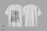 تیشرت سفید طرح دار رویای جنگل V، تزئینی اثر کارولین آلفردز | immage.ir