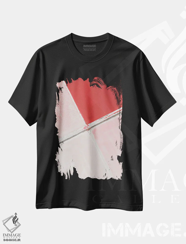 تیشرت مشکی طرح دار نمک صورتی، عکاسی هوایی اثر آندریا کاروزو | immage.ir