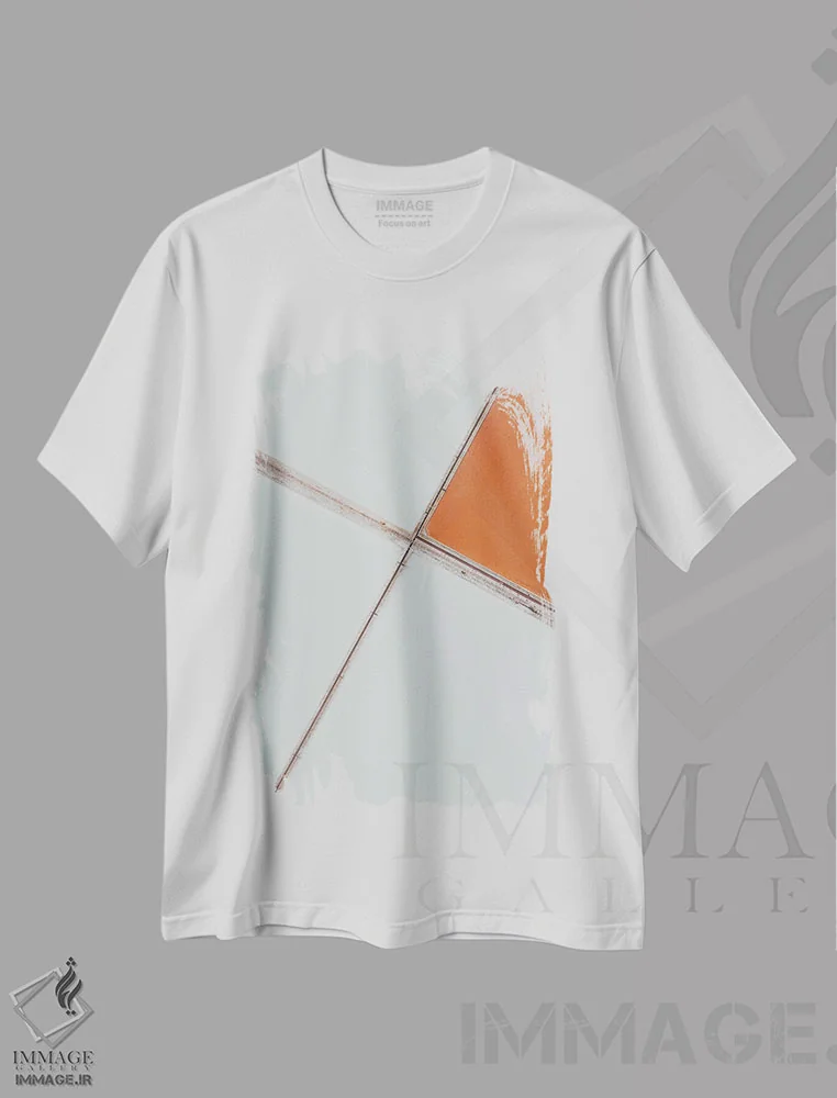 تیشرت سفید طرح دار کاشی های شیشه ای، عکاسی هوایی اثر آندریا کاروزو | immage.ir