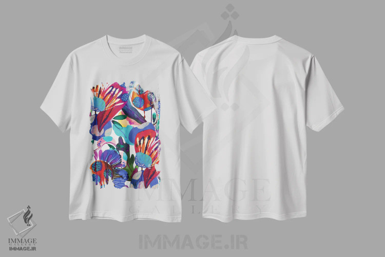 تیشرت سفید طرح دار گوایابو، دکور بوهمی اثر کایِنا بلانکا | immage.ir