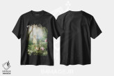 تیشرت مشکی طرح دار راز من-ان-تول، هنر دیجیتال اثر شارلوت بیرد | immage.ir