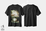 تیشرت مشکی طرح دار راهی در دل جنگل، هنر دیجیتال اثر شارلوت بیرد | فروشگاه ایماژ
