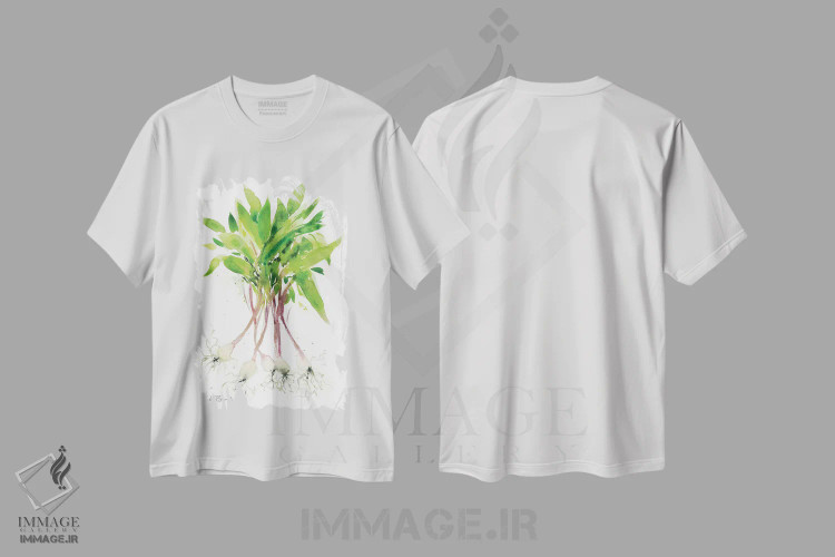 تیشرت سفید طرح دار رامپ ها، تزئینی اثر کلودیا بیانکی | فروشگاه ایماژ