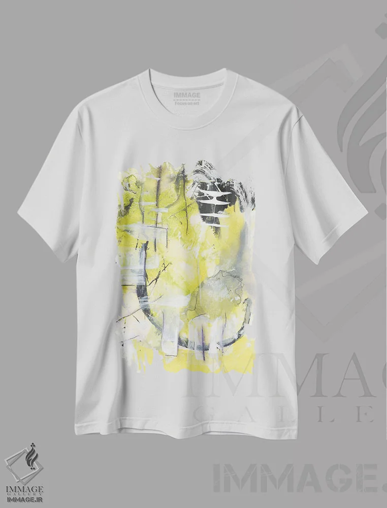 تیشرت سفید طرح دار اوقات هیجان انگیز دوم اثر جویس کومبز | فروشگاه ایماژ