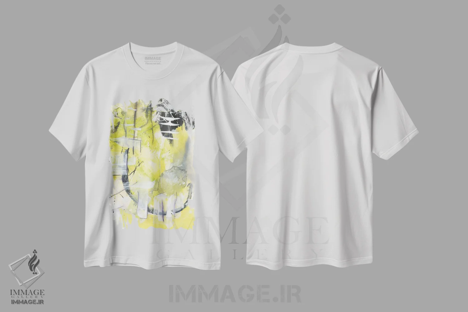 تیشرت سفید طرح دار اوقات هیجان انگیز دوم اثر جویس کومبز | فروشگاه ایماژ
