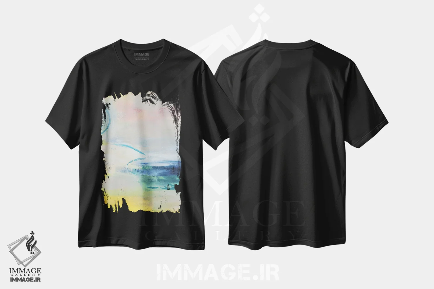 تیشرت مشکی طرح دار روزی نزدیک اول اثر جویس کومبز | immage.ir