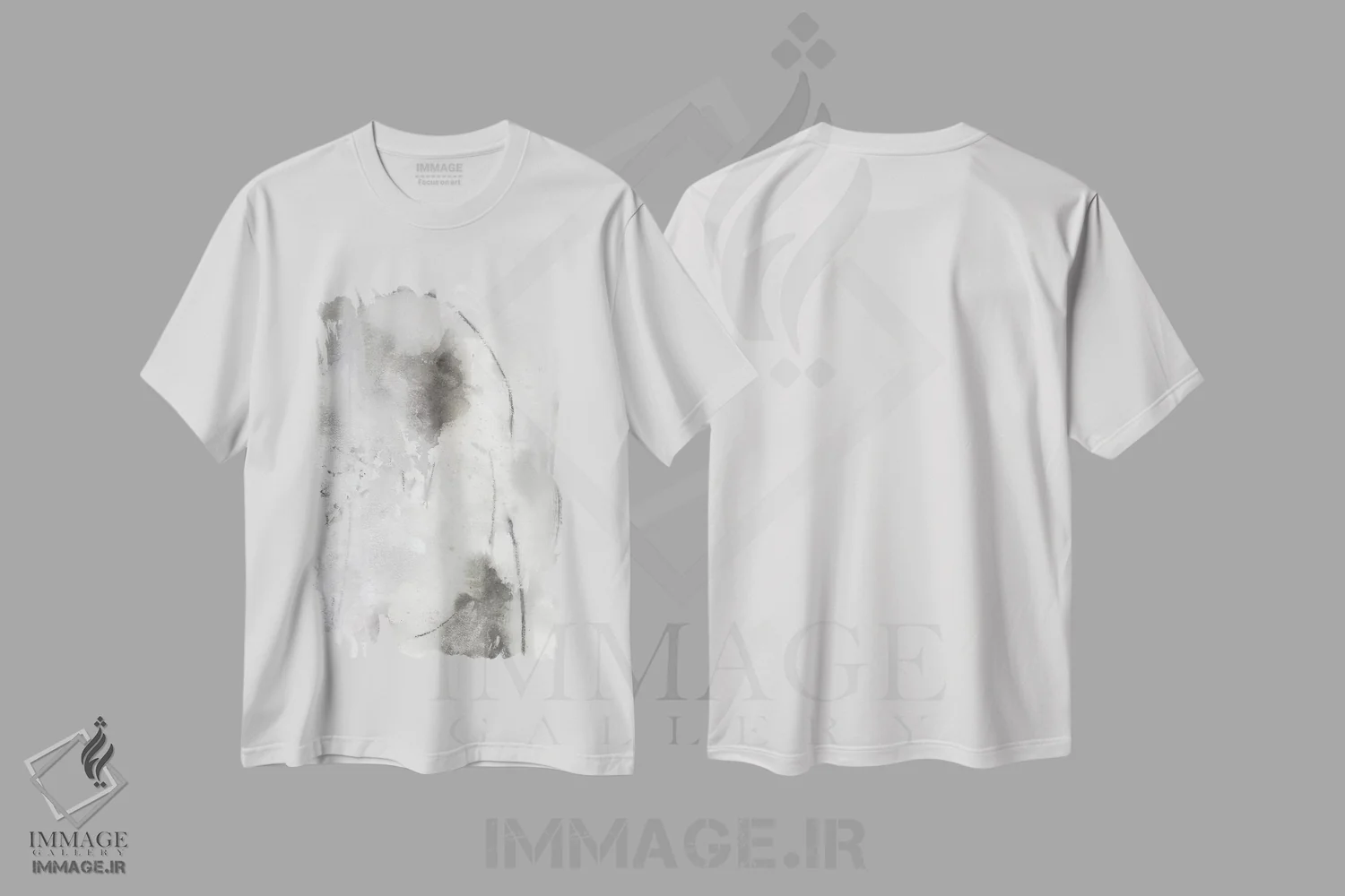 تیشرت سفید طرح دار اشیای رازآلود چهارم اثر جویس کومبز | immage.ir