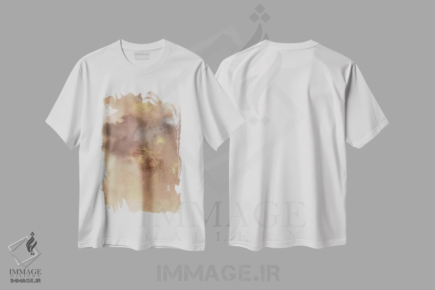 تیشرت سفید طرح دار رویاهای رو به آسمان اول اثر جویس کومبز | فروشگاه ایماژ