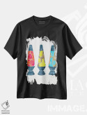 تیشرت مشکی طرح دار Primary,لامپ لاوا، رنگ های اصلی، تزئینی اثر کت کوکیلت | immage.ir