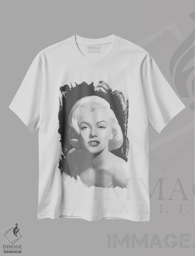 تیشرت سفید طرح دار زیبایی کلاسیک، هنر دیجیتال اثر کریس کنسانی | فروشگاه ایماژ