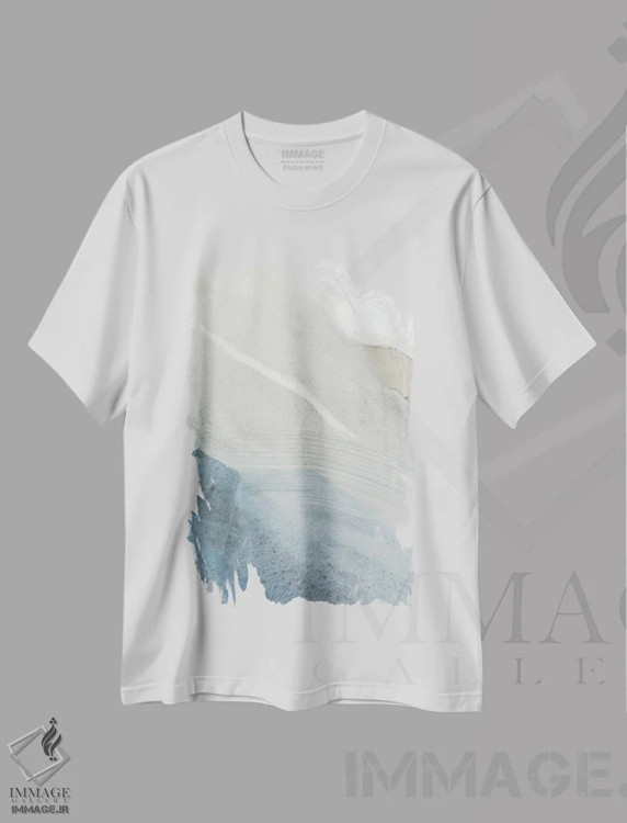 تیشرت سفید طرح دار رحمت های نو هر صبح ۱ اثر سیسی چونگ | immage.ir