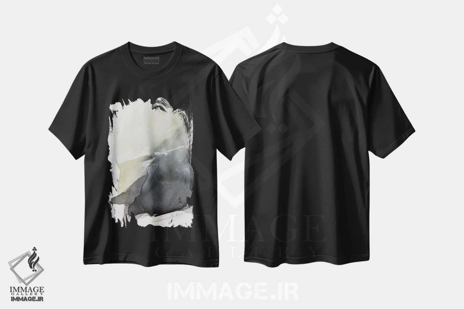 تیشرت مشکی طرح دار به سوی نور ۳ اثر سیسی چونگ | immage.ir