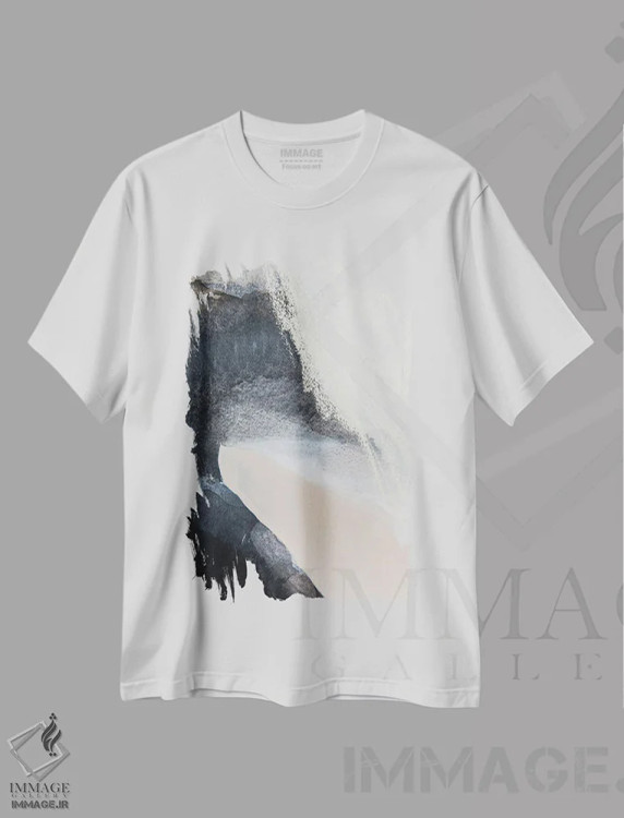 تیشرت سفید طرح دار صدای صلح ۳ اثر سیسی چونگ | فروشگاه ایماژ