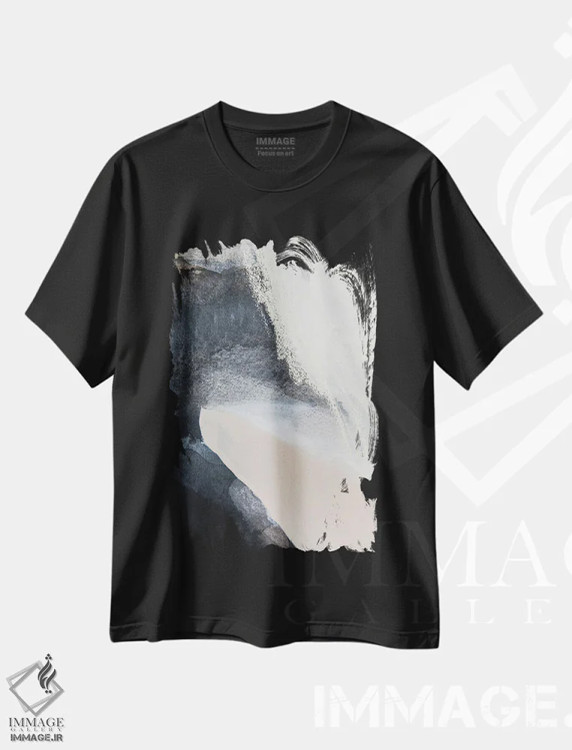 تیشرت مشکی طرح دار صدای صلح ۳ اثر سیسی چونگ | immage.ir