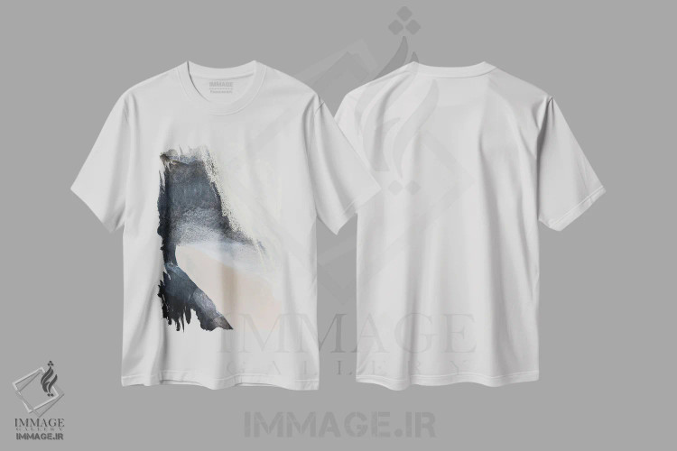تیشرت سفید طرح دار صدای صلح ۳ اثر سیسی چونگ | فروشگاه ایماژ