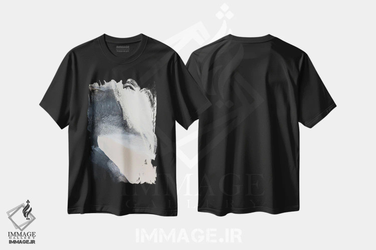 تیشرت مشکی طرح دار صدای صلح ۳ اثر سیسی چونگ | immage.ir