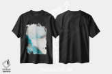 تیشرت مشکی طرح دار وقتی دنیا آرام می شود ۱ اثر سیسی چونگ | فروشگاه ایماژ