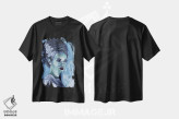 تیشرت مشکی طرح دار عروس فرانکشتاین اثر سیندی دودس | فروشگاه ایماژ