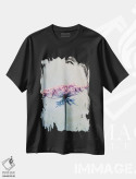 تیشرت مشکی طرح دار هویج وحشی II، مدیوم اثر کلودیا دروسرت | فروشگاه ایماژ
