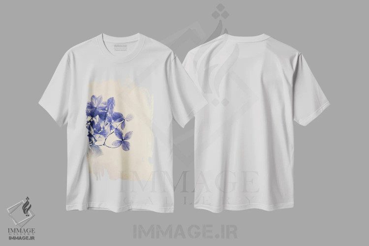 تیشرت سفید طرح دار مارکورِس، مدیوم اثر کلودیا دروسرت | immage.ir